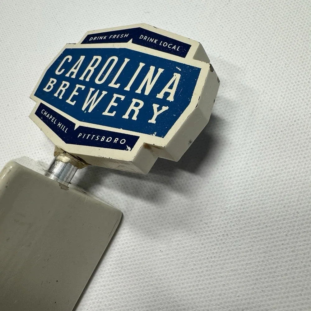 Carolina Brewery Beer Tap Handle Chapel Hill Pittsboro NC Craft Beer Bar Decor